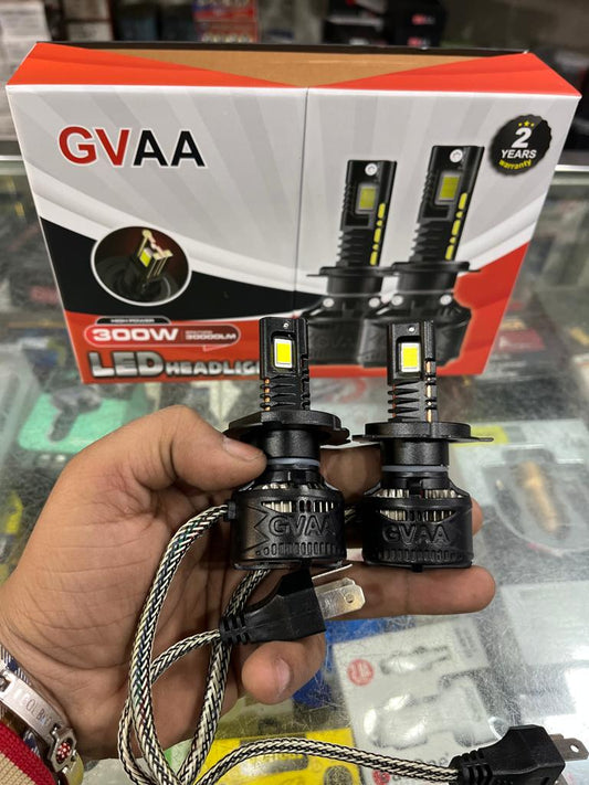 GVAA 300watt Led headlight for car (pack of 2) 2 year guarantee